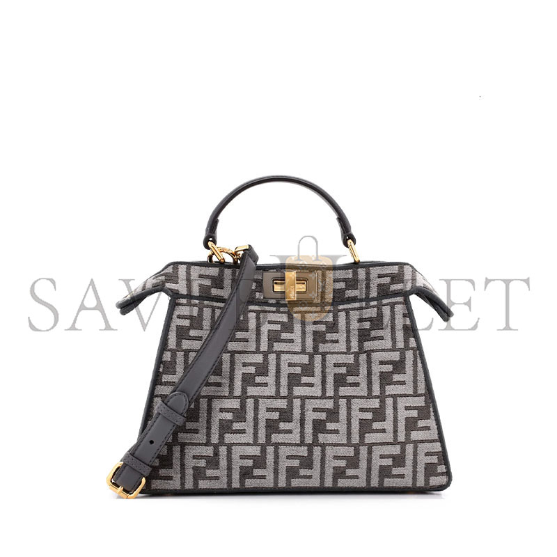 FENDI PEEKABOO ISEEU BAG ZUCCA TAPESTRY SMALL (28*20*11cm)